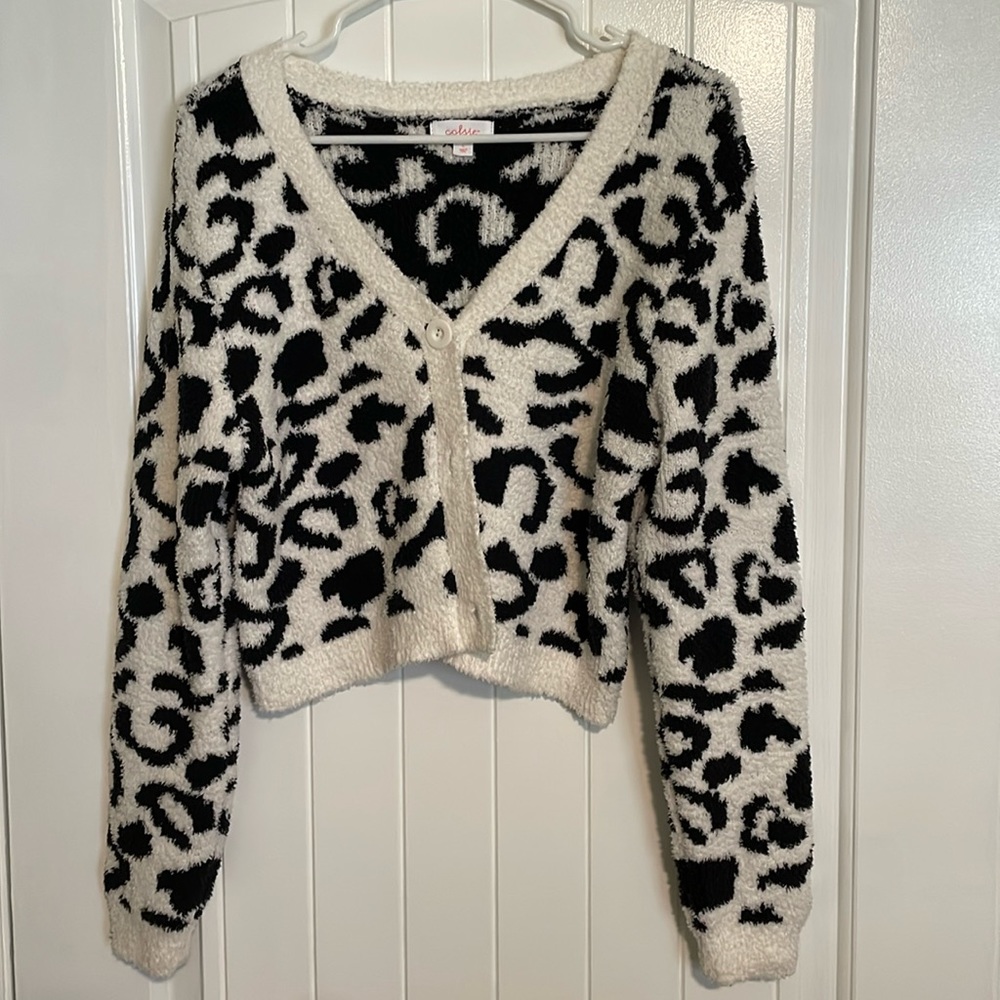 Colsie girls button up sweater